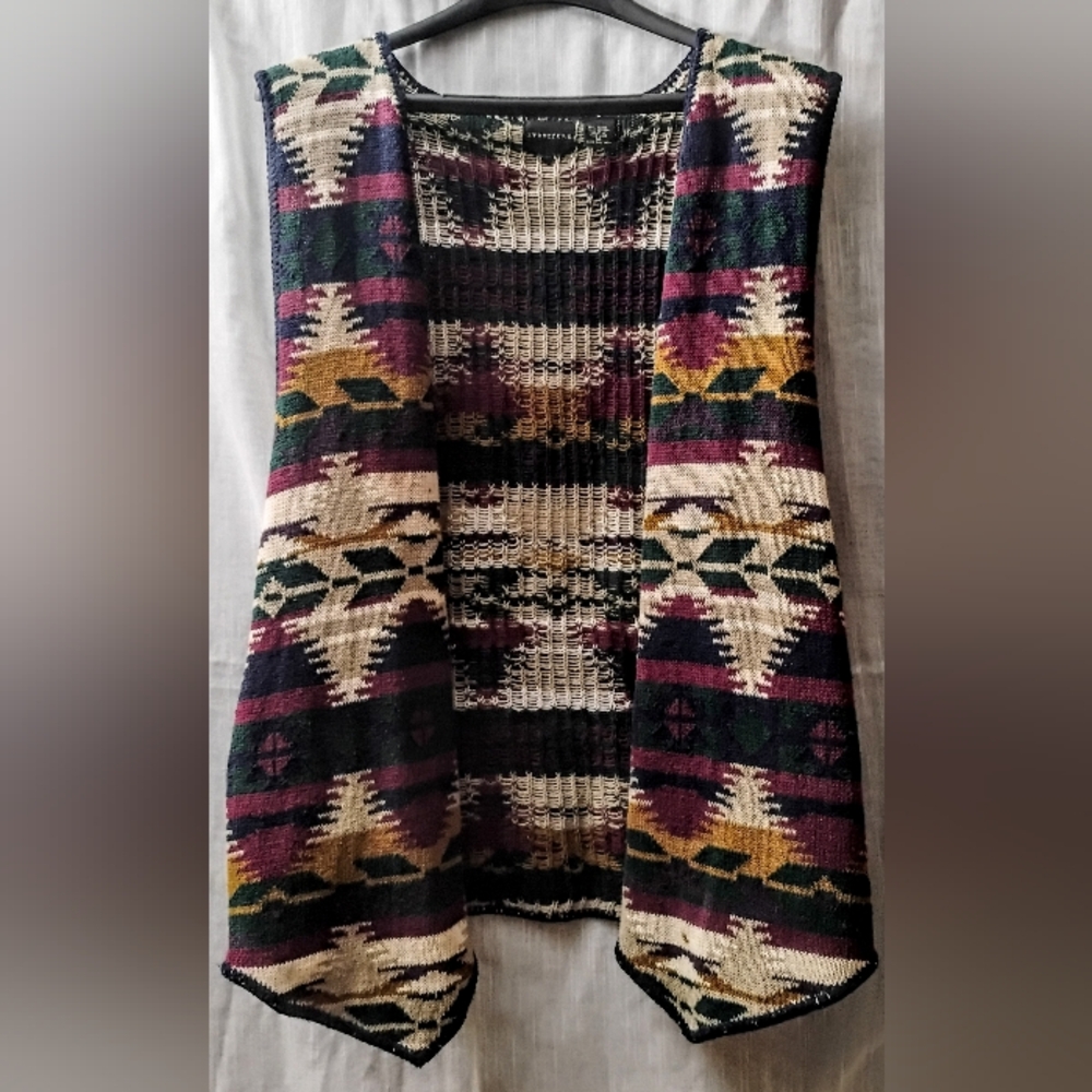 Boho Patterned Women's Vest